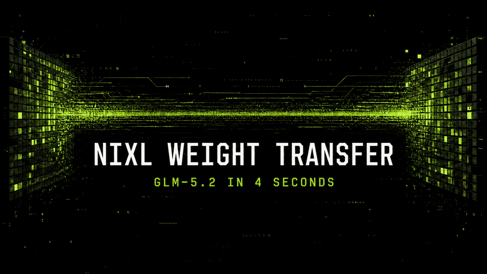 GLM-5.2 RL weight transfer in 4 seconds using NIXL and ModelExpress